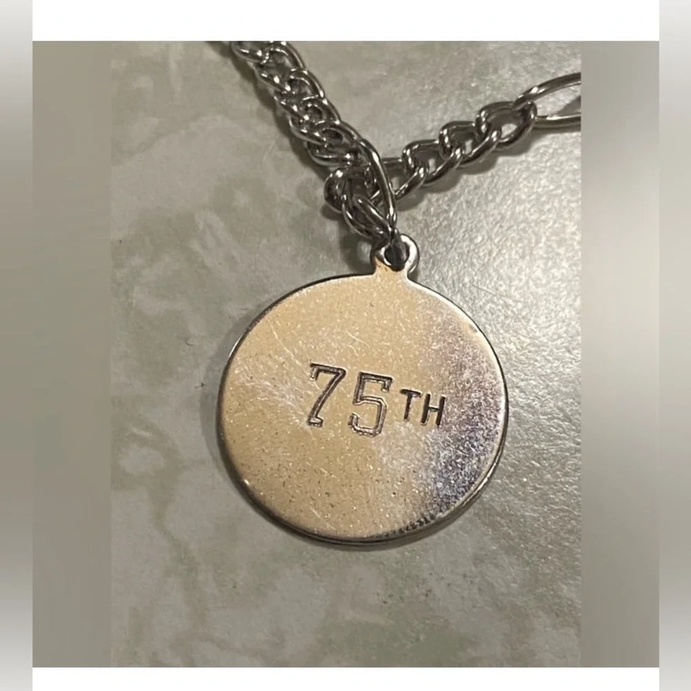 Vintage Silver Tone Personalized Charm Bracelet #7992 💎